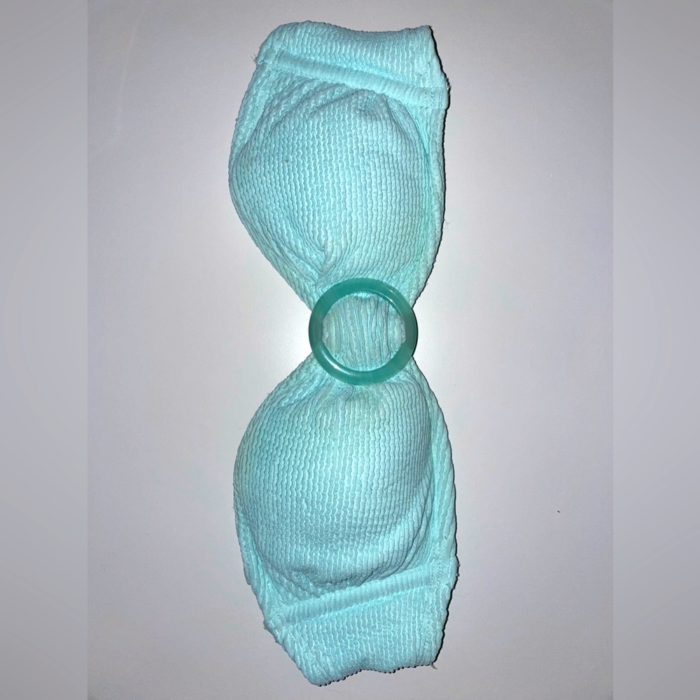 Light Blue Bikini Top Size M